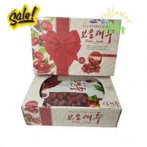 Táo đỏ Hàn Quốc sấy khô 1 kg Loại 1 Tặng kèm túi