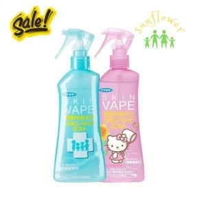 Xịt muỗi Skin Vape Hello Kitty - Giúp bé không bị khô, nứt nẻ da