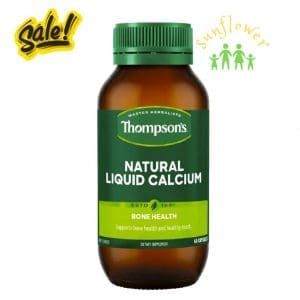 Canxi hữu cơ dạng lỏng Thompson's Calcium 60 viên