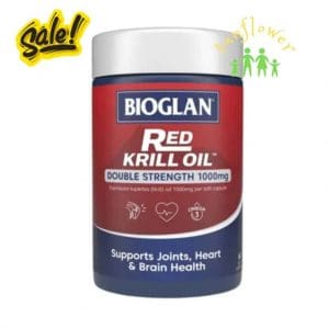 Dầu Nhuyễn thể Omega 3 Bioglan Red Krill Oil 60 viên