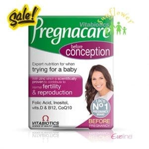 Tăng thụ thai cho nữ Pregnacare before conception 30 viên