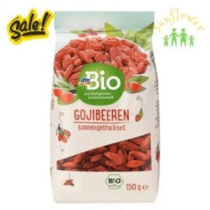 Hạt kỷ tử hữu cơ Gojibeeren DM Bio 150g của Đức