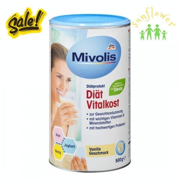 Sữa giảm cân Mivolis hương vani 500g của Đức