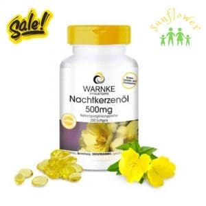 Tinh Dầu Hoa Anh Thảo Warnke Nachtkerzenol 500 mg 250 viên