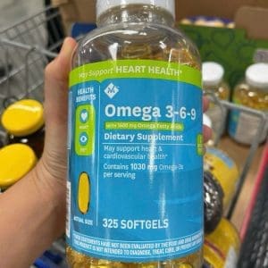 Viên Uống Dầu Cá Bổ Sung Omega 3-6-9 Member's Mark 325 Viên của Mỹ