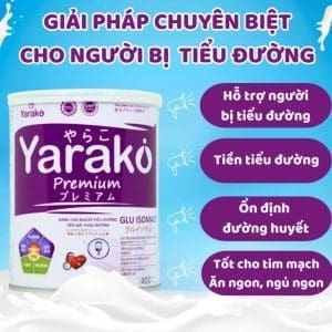 Sữa Tiểu Đường Yarako Premium Glu Isomalt 400g